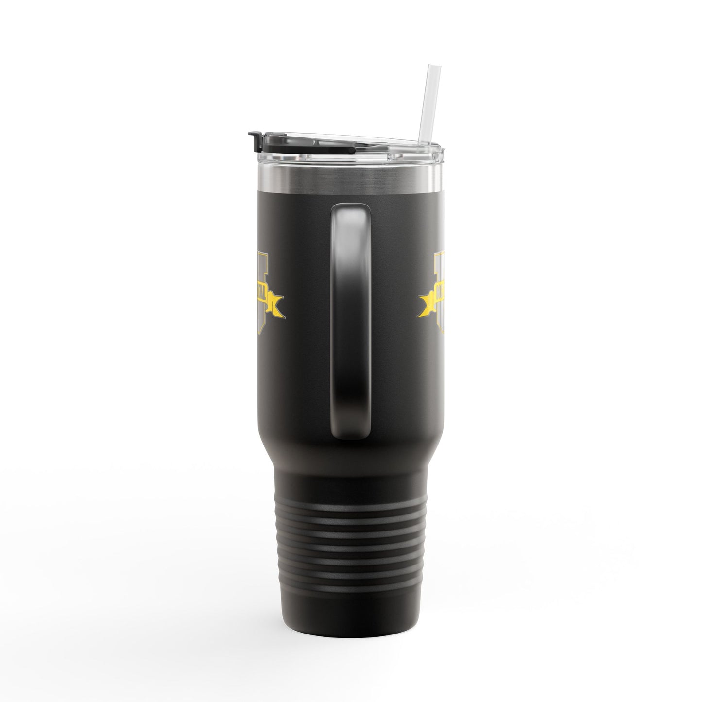 NC Dental U 40oz Insulated Travel Mug – Large Stainless Steel Tumbler with Handle