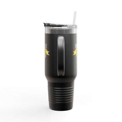 NC Dental U 40oz Insulated Travel Mug – Large Stainless Steel Tumbler with Handle