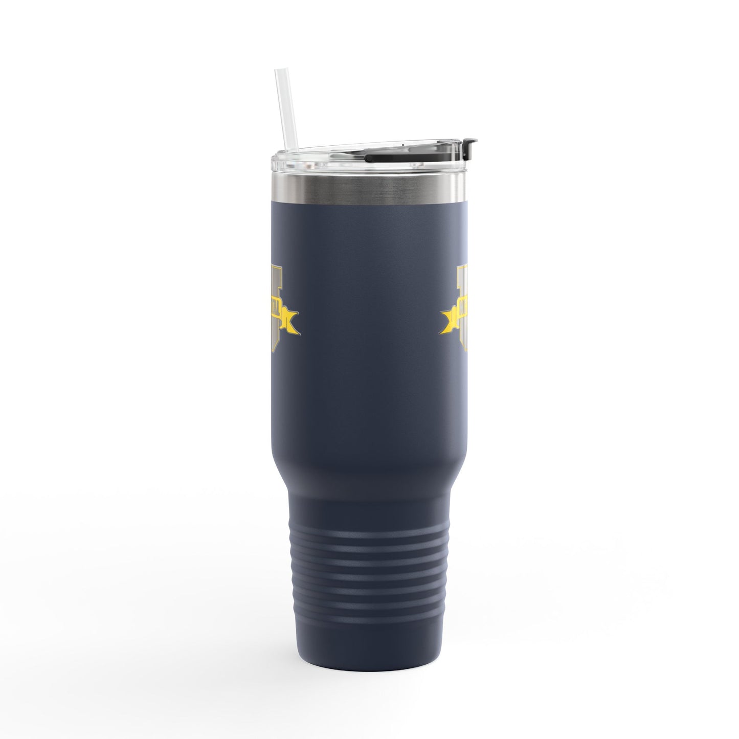 NC Dental U 40oz Insulated Travel Mug – Large Stainless Steel Tumbler with Handle