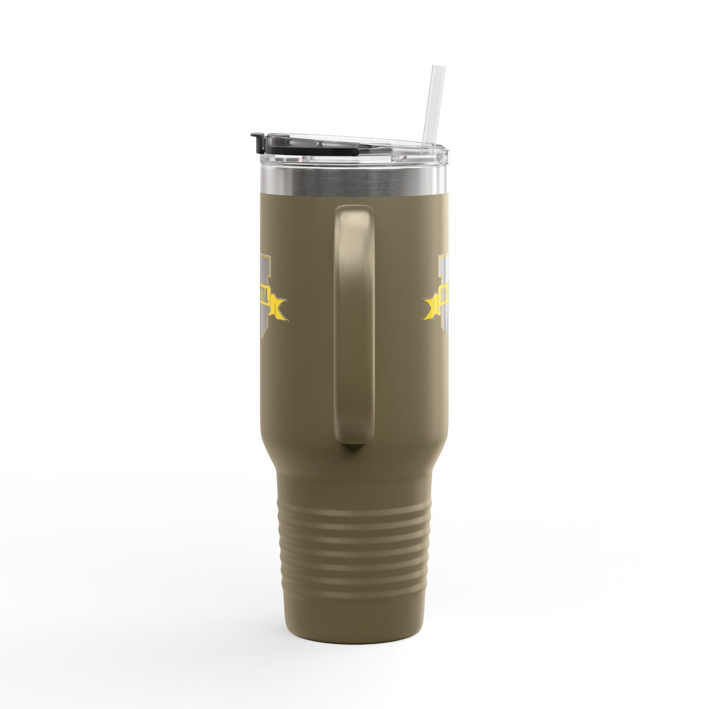 NC Dental U 40oz Insulated Travel Mug – Large Stainless Steel Tumbler with Handle