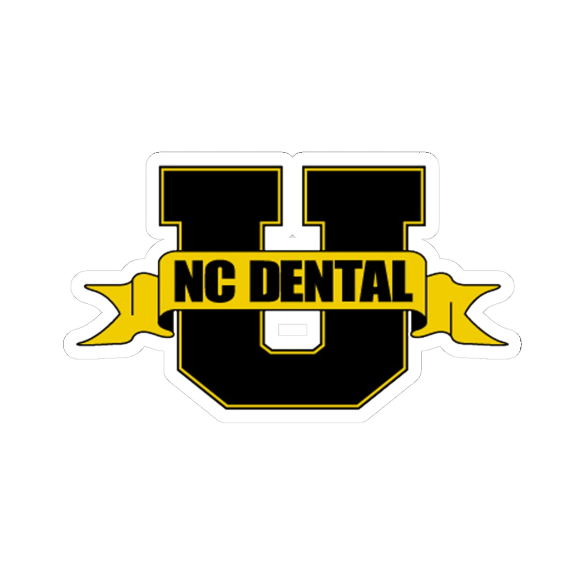 NC Dental U Sticker — School Decal