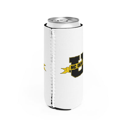 NC Dental U Slim Can Cooler – College Logo Slim Can Koozie for Students & Alumni