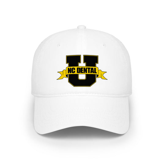 NC Dental U Logo Baseball Cap – Embroidered Low Profile Hat