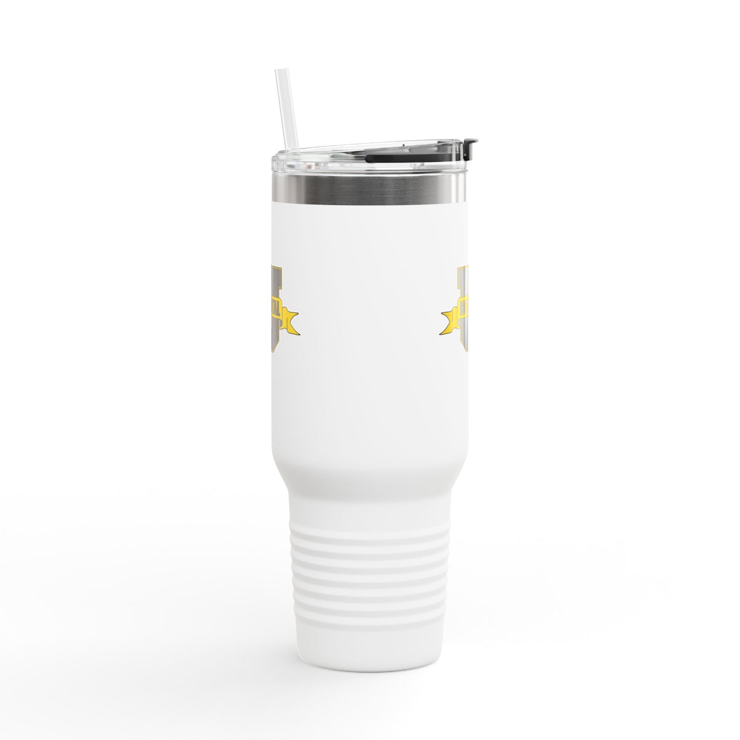 NC Dental U 40oz Insulated Travel Mug – Large Stainless Steel Tumbler with Handle