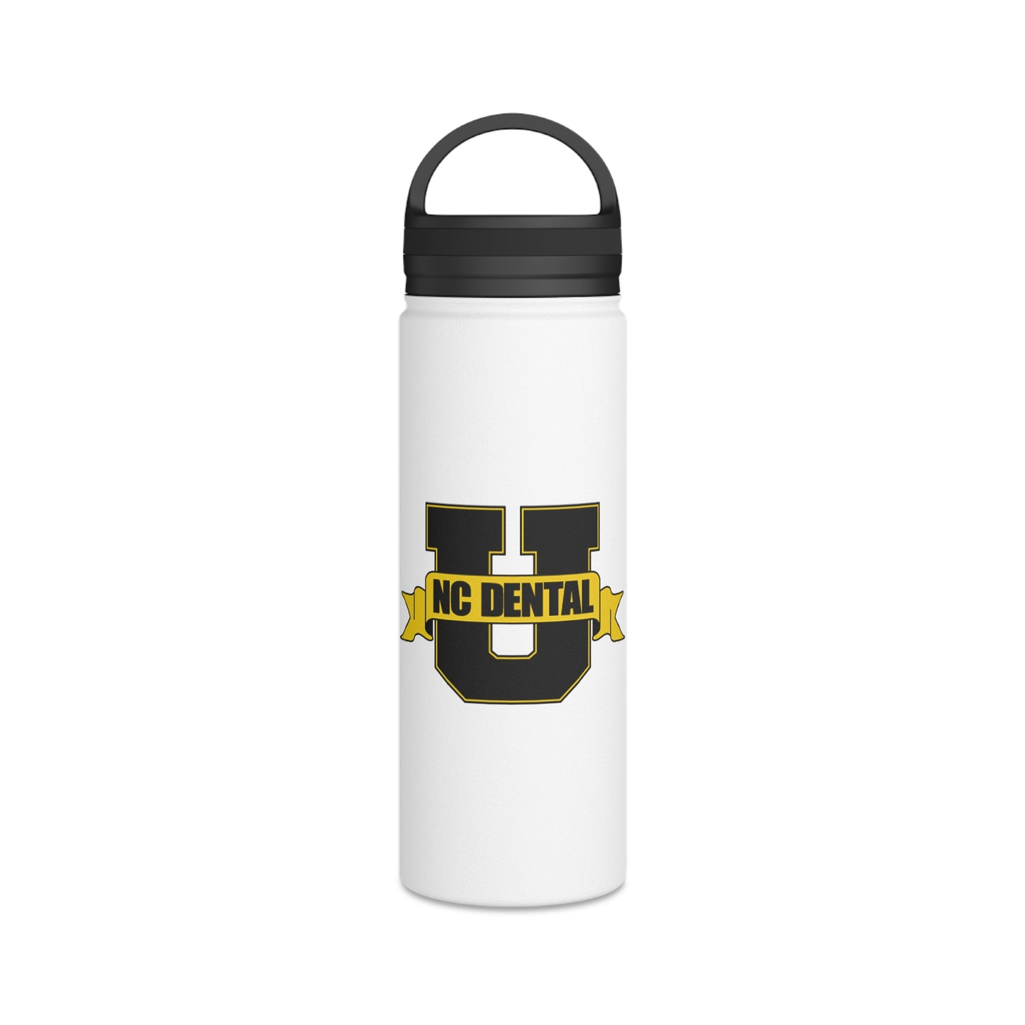 Dental School 'U' Stainless Steel Water Bottle with Handle Lid — College Grad Gift