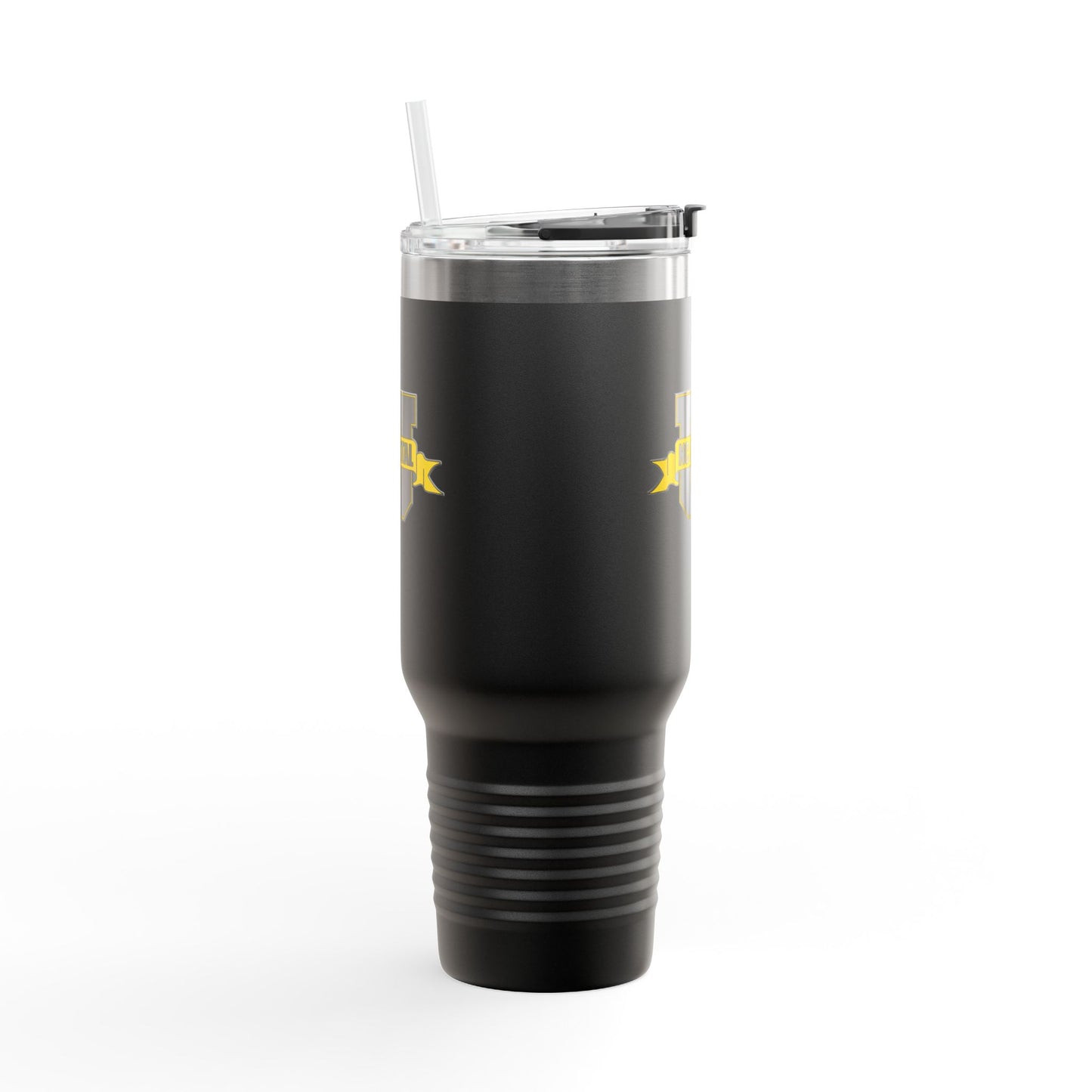 NC Dental U 40oz Insulated Travel Mug – Large Stainless Steel Tumbler with Handle