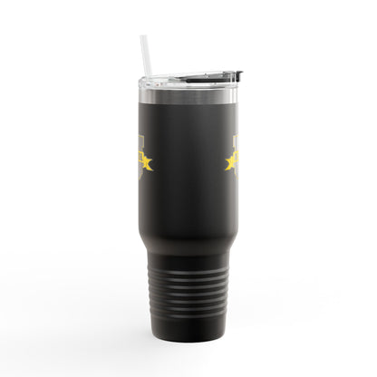 NC Dental U 40oz Insulated Travel Mug – Large Stainless Steel Tumbler with Handle