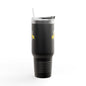 NC Dental U 40oz Insulated Travel Mug – Large Stainless Steel Tumbler with Handle