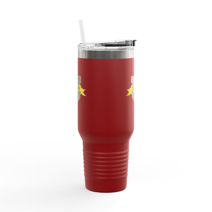 NC Dental U 40oz Insulated Travel Mug – Large Stainless Steel Tumbler with Handle