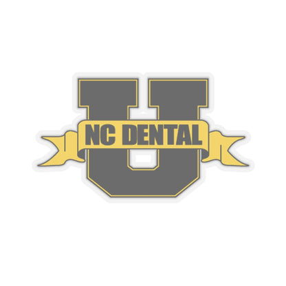 NC Dental U Stickers - Perfect for Students and Dental Professionals