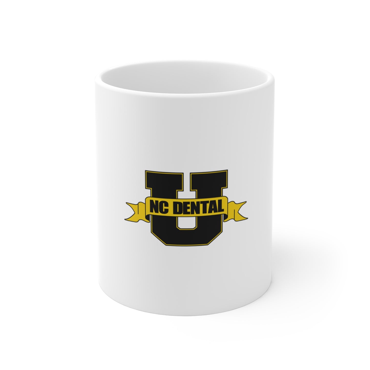 NC Dental U Mug - 11oz Ceramic Coffee Cup for Students & Professionals