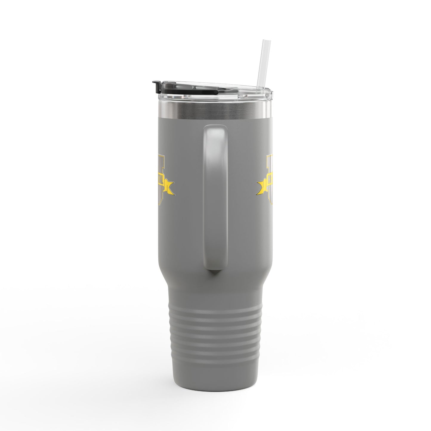 NC Dental U 40oz Insulated Travel Mug – Large Stainless Steel Tumbler with Handle